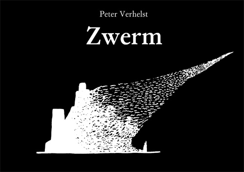 illustration for the book zwerm, the cover