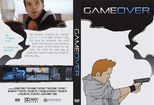 cover for the DVD of gameover