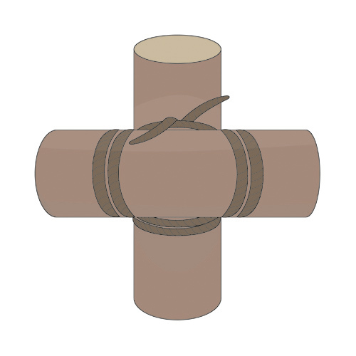 illustration of a scout knot